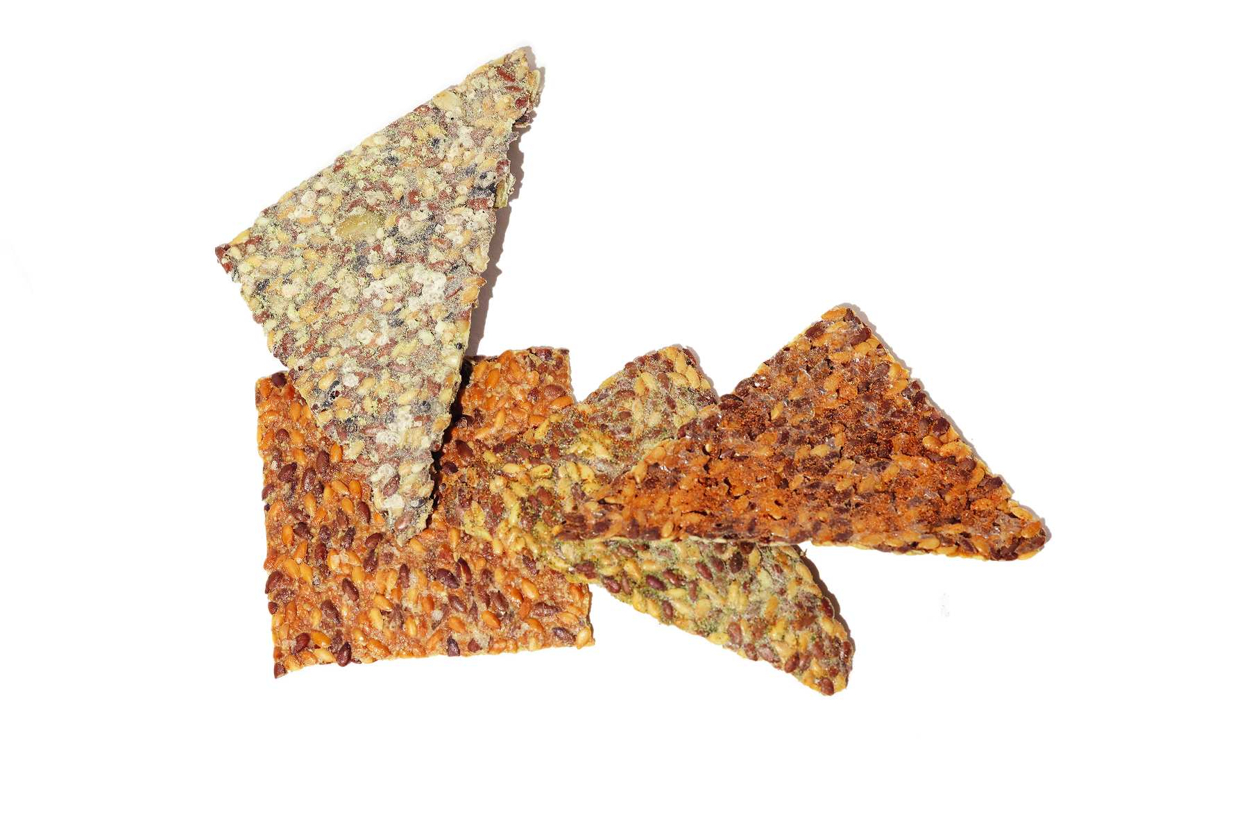 Fried 'Flax & Fiber' Seed Chips